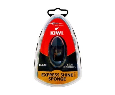 Kiwi Express Shine Sponge Black Triangular 7mL (6.7g)