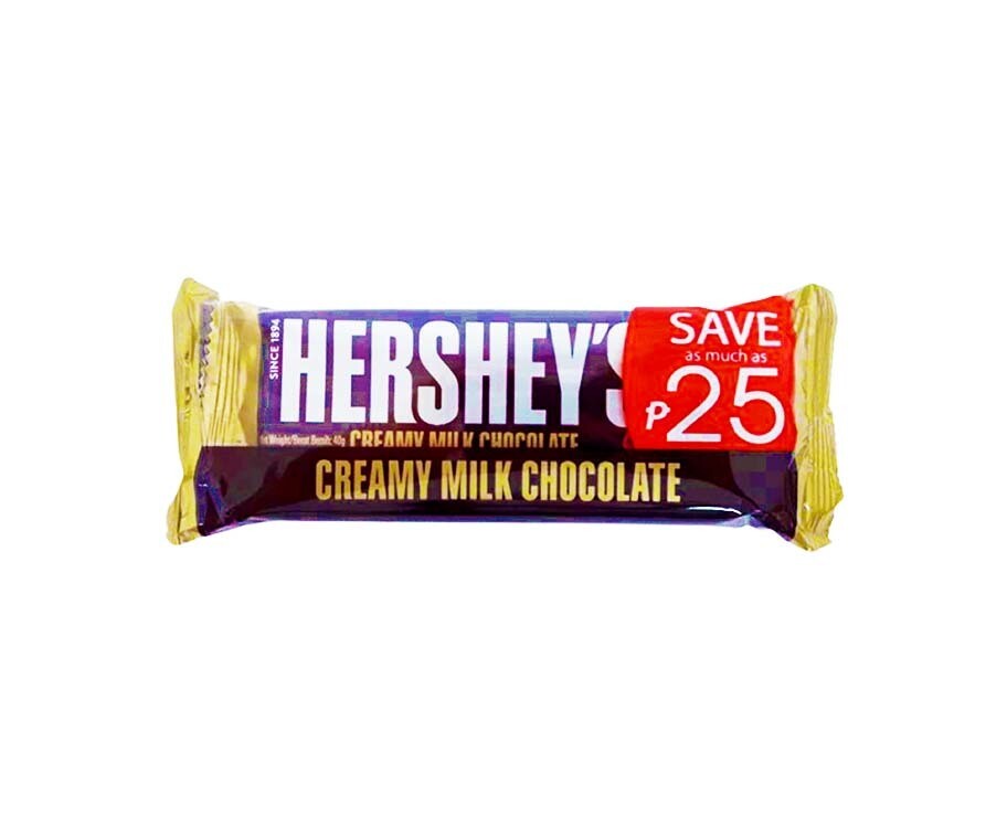 Hershey's Creamy Milk Chocolate (3 Packs x 40g)