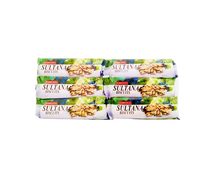 Khong Guan Sultana Biscuits (12 Packs x 31g)