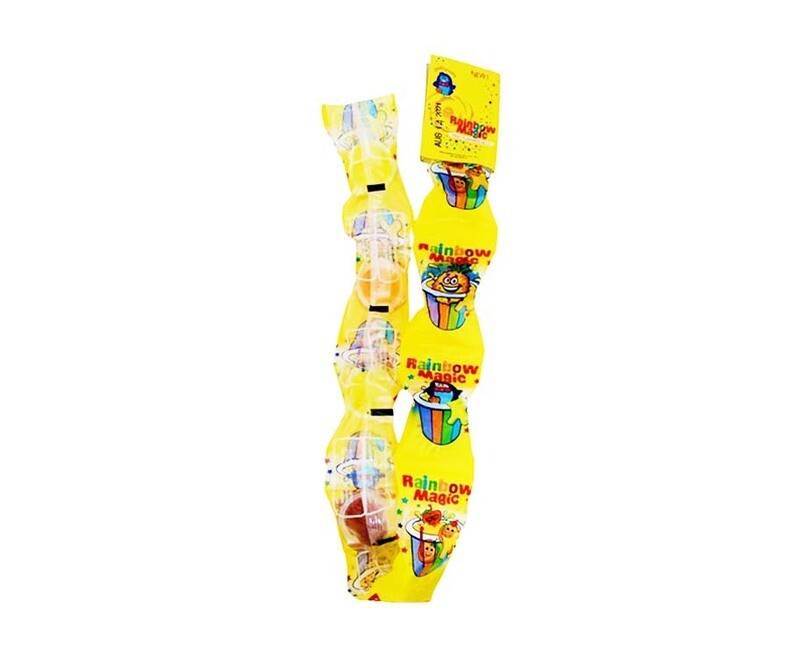 Jelliyum Rainbow Magic Fruit Flavored Jelly (12 Packs x 16g)