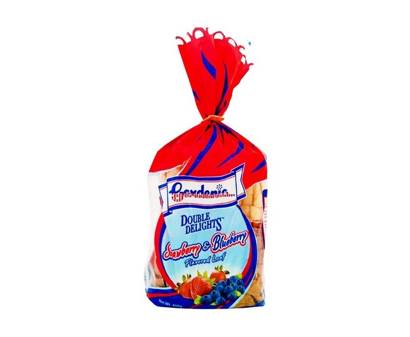 Gardenia Double Delights Strawberry &amp; Blueberry Flavored Loaf 400g