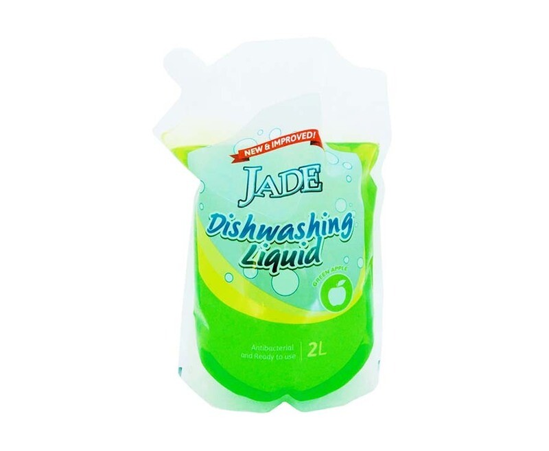 Jade Dishwashing Liquid Green Apple 2L