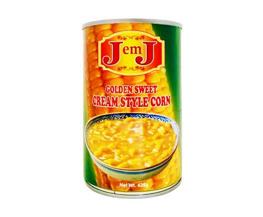 J em J Golden Sweet Cream Style Corn 425g