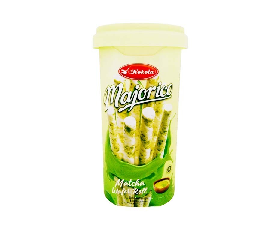 Kokola Majorico Matcha Wafer Roll 250g