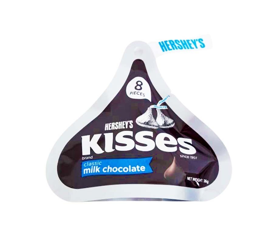 Hershey's Kisses Classic Milk Chocolate 8 Pieces 36g