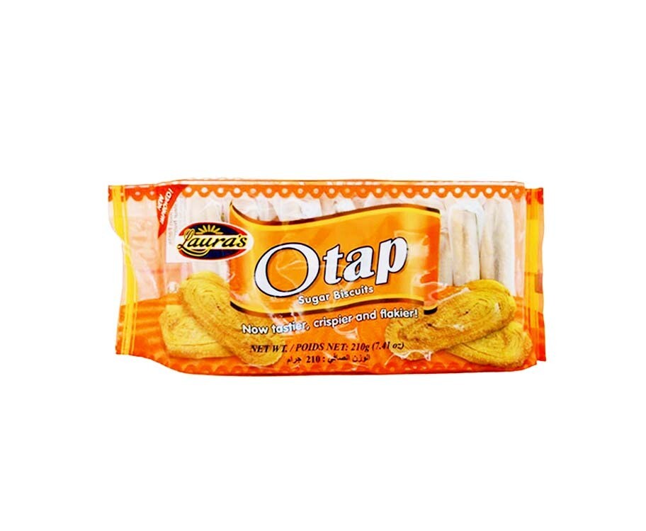 Laura&#39;s Otap Sugar Biscuits 210g (7.41 Oz)