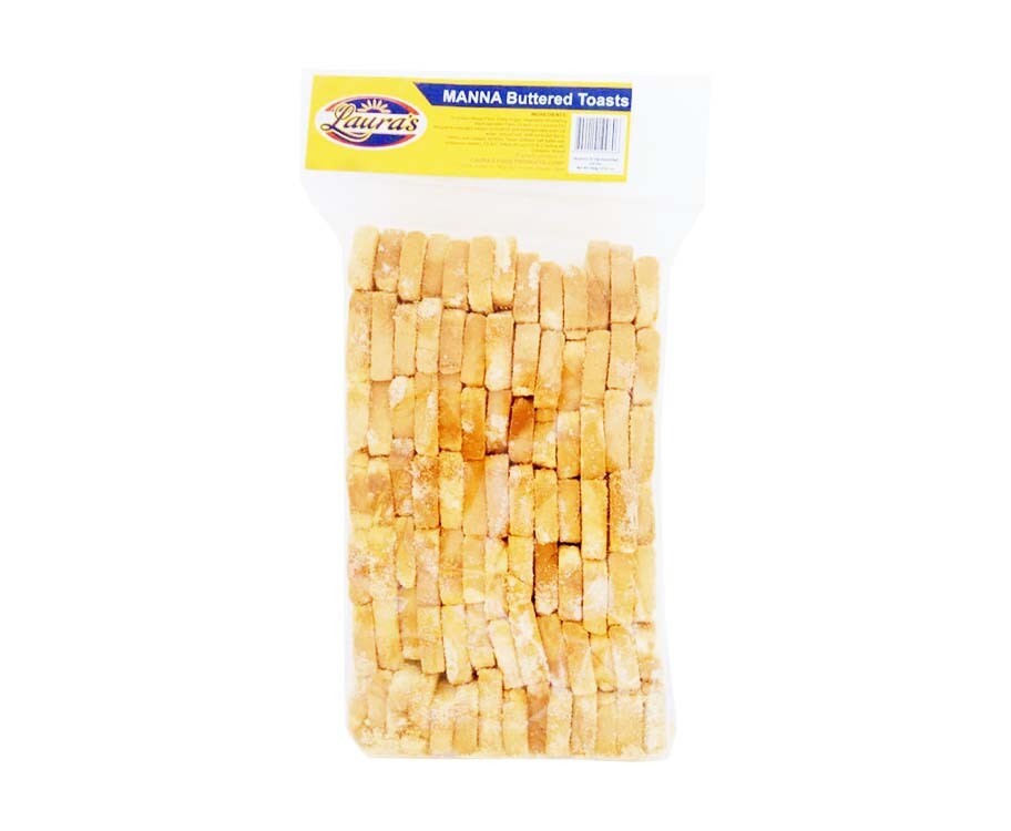 Laura&#39;s Manna Buttered Toasts 420g