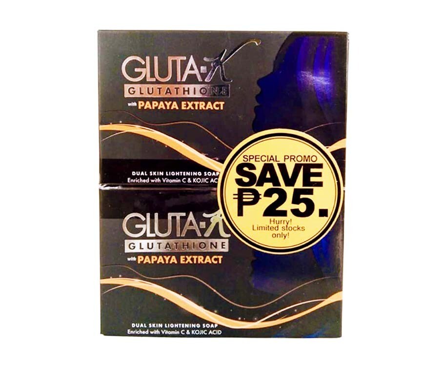 Gluta-K Glutathione with Papaya Extract (2 packs x 135g)