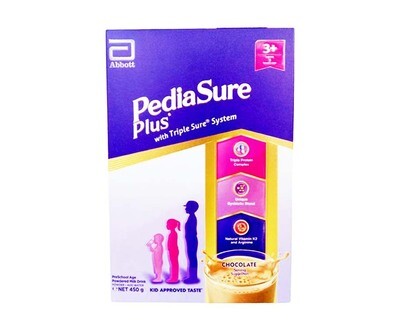 Abbott PediaSure Plus with Triple Sure System Chocolate 3+ Above 3 Years Old 450g