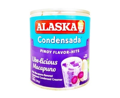 Alaska Condensada Pinoy Flavor-Hits Ube-licious Macapuno 300mL (380g)