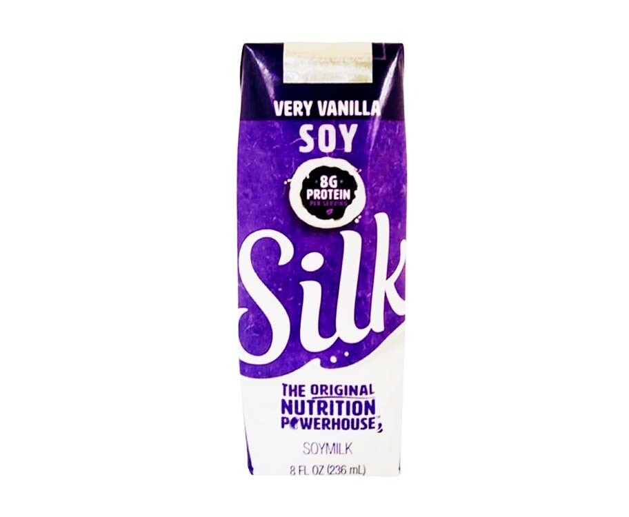Silk Soy Milk Very Vanilla Soy 8G Protein 236mL