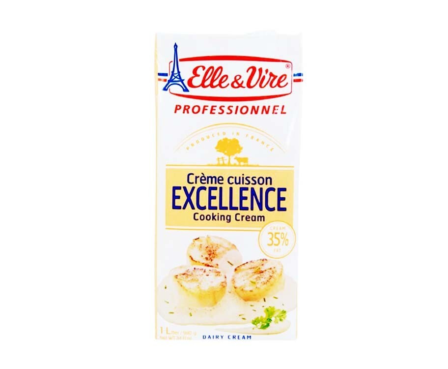 Elle & Vìre Professionnel Excellence Cooking Cream 1L