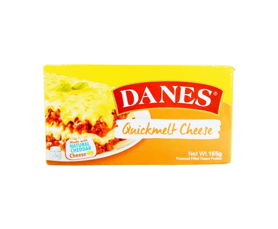 Danes Quickmelt Cheese Processed Filled Cheese Product 165g