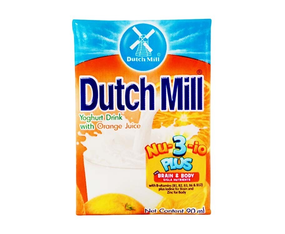 Dutch Mill Yoghurt Drink with Orange Juice 90mL