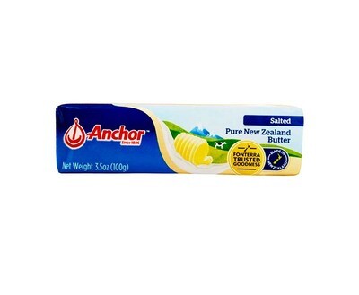 Anchor Salted Pure New Zealand Butter 3.5oz (100g)