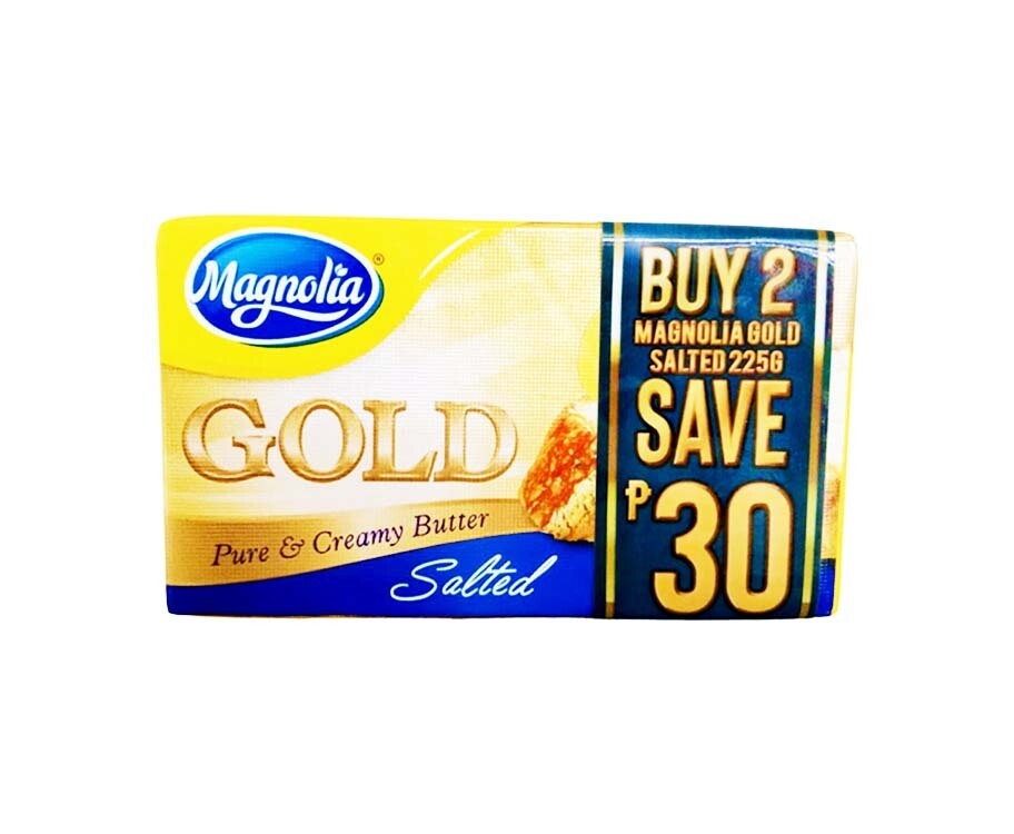 Magnolia Gold Pure &amp; Creamy Butter Salted (2 Packs x 225g)