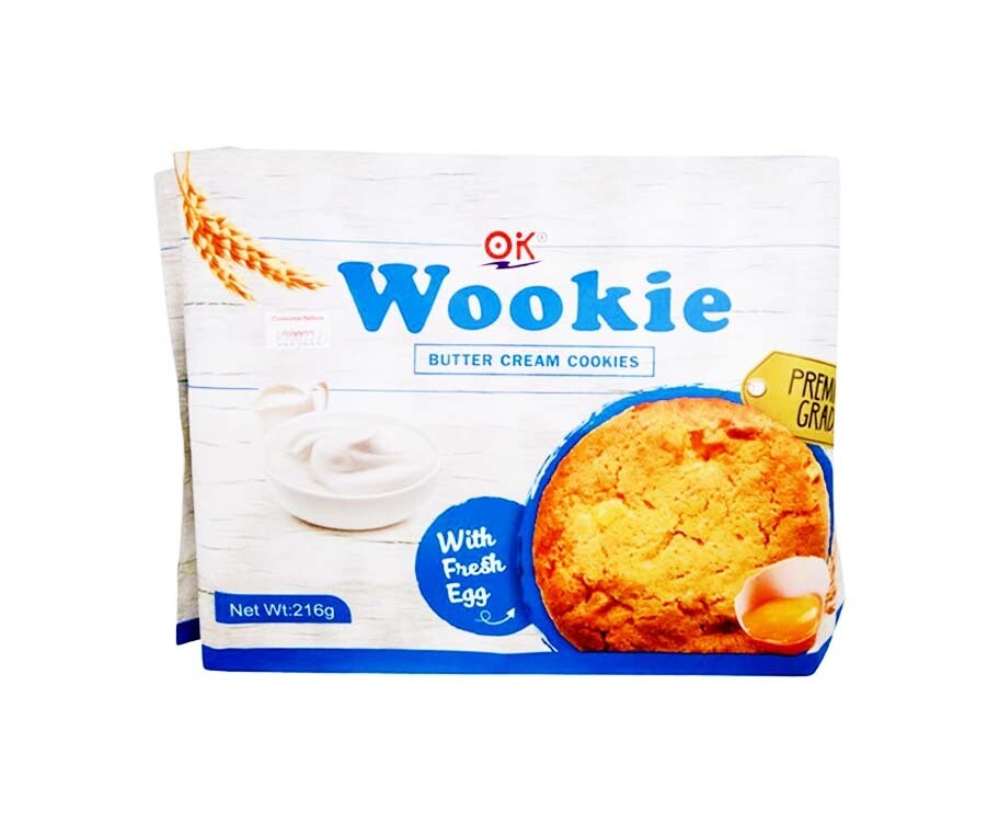 Wookie Butter Cream Cookies Premium Grade 216g