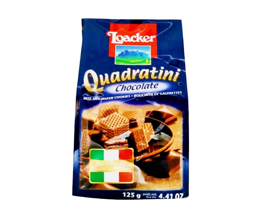 Loacker Quadratini Chocolate 125g