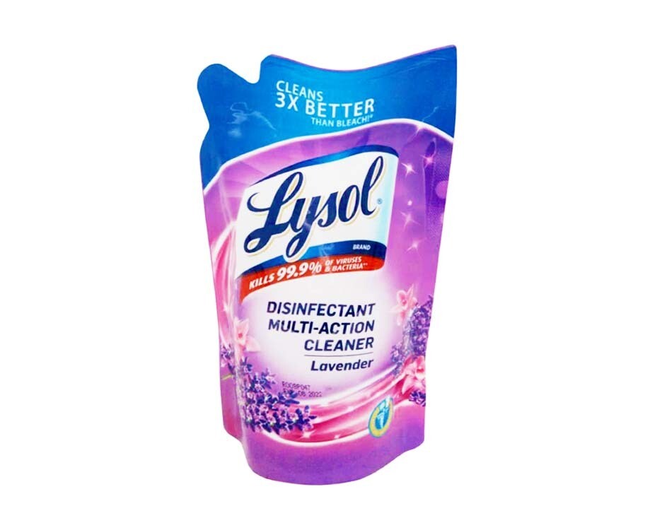 Lysol Disinfectant Multi-Action Cleaner Lavender Refill Pack 400mL