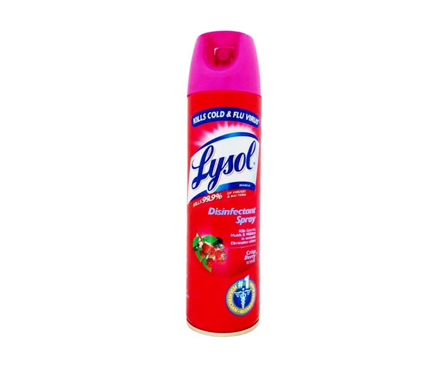 Lysol Disinfectant Spray Crisp Berry Scent 170g