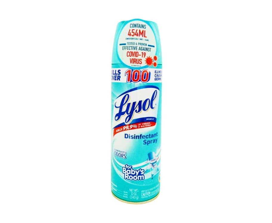 Lysol Disinfectant Spray For Baby's Room 340g