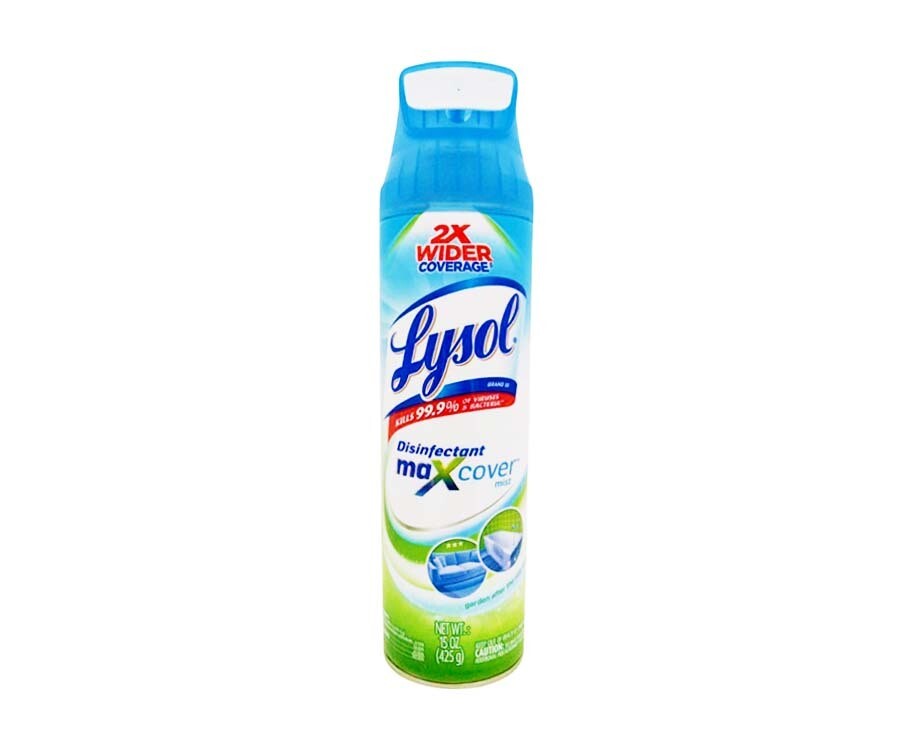 Lysol Disinfectant Max Cover Mist Garden After the Rain Scent 425g