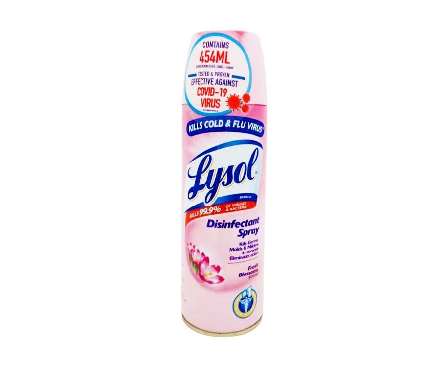Lysol Disinfectant Spray Fresh Blossoms Scent 340g