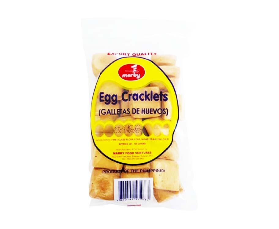 Marby Egg Cracklets (Galletas de Huevos) 100g