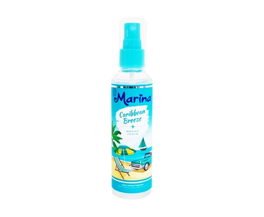 Marina Caribbean Breeze Body Mist Cologne 100mL