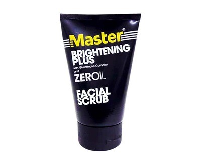 master whitening plus with glutathione complex facial scrub review Master Brightening Plus with Glutathione Complex and ZerOil Facial Scrub  100g