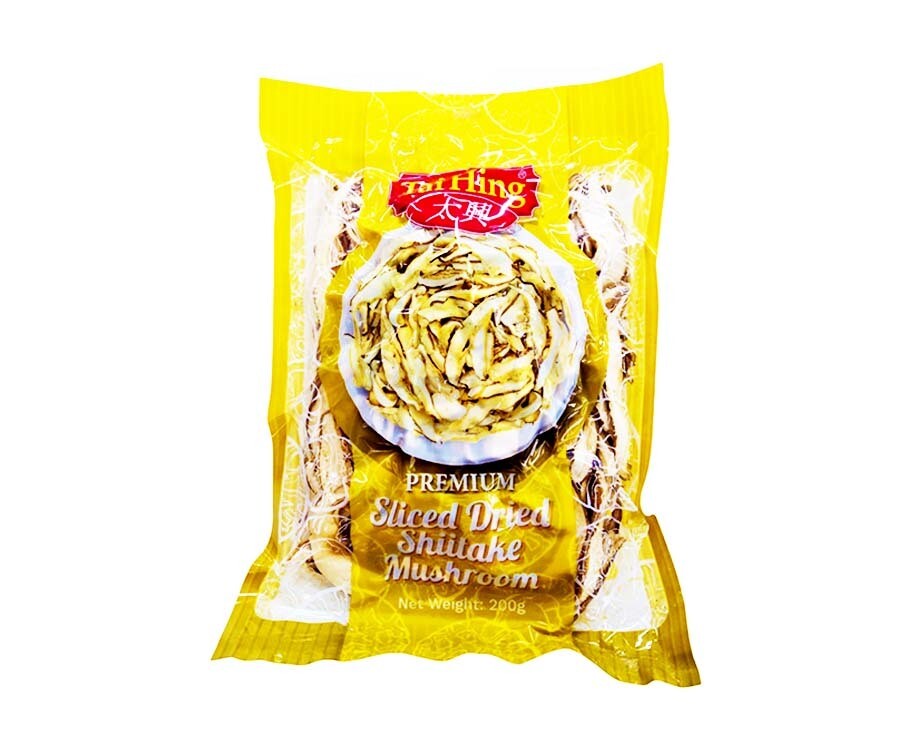 Tai Hing Premium Sliced Dried Shiitake Mushrooms 200g