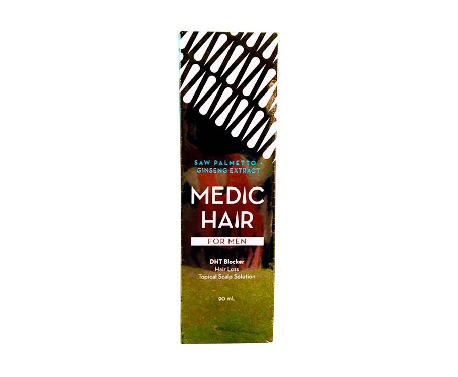 Medic Hair Fro Men DHT Blocker Hair Loss Topical Scalp Solution 90mL