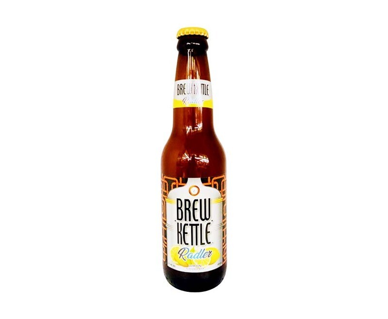 Brew Kettle Radler Lemon Flavored Beer 330mL