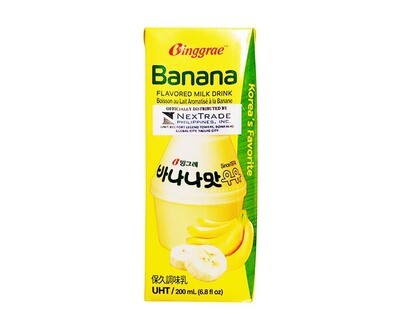 Binggrae Banana Flavored Milk Drink 200mL