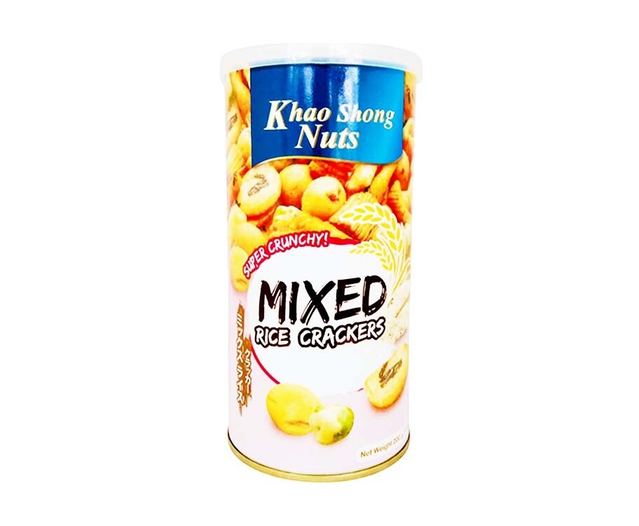 Khao Shong Nuts Mixed Rice Crackers 200g