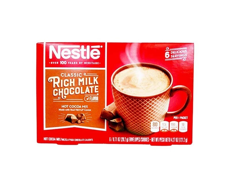 Nestlé Classic Rich Milk Chocolate Flavor Hot Cocoa Mix 121.2g