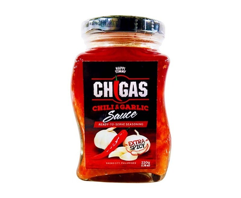 Chigas Chili &amp; Garlic Sauce Extra Spicy 220g