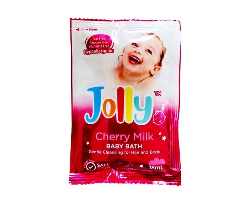 Jolly Cherry Milk Baby Bath 0 to 6 Years Old 18mL