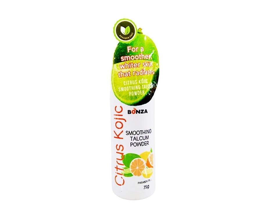 Bonza Citrus Kojic Smoothing Talcum Powder 75g