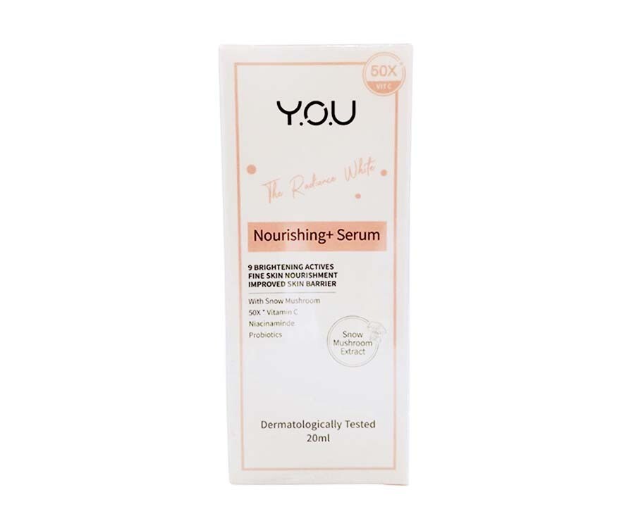 Y.O.U The Radiance White Nourishing+ Serum Snow Mushroom Extract 20mL