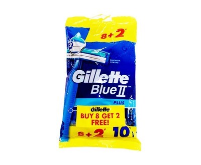 Gillette Blue II Plus 8+2 Razors