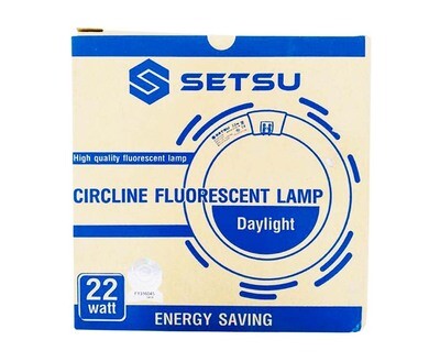 Setsu Circline Flourescent Lamp Daylight 22 Watt 215mm