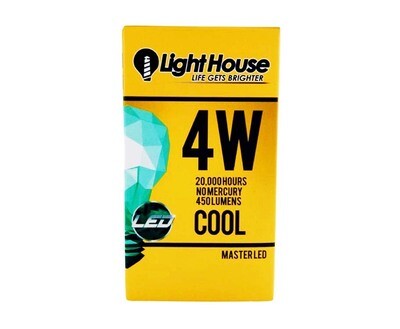 Light House Life Gets Brighter 4W Cool Master LED