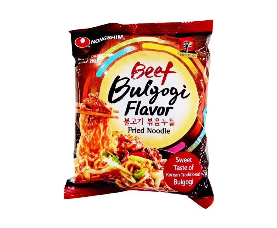 Nongshim Beef Bulgogi Flavor Fried Noodle 103g