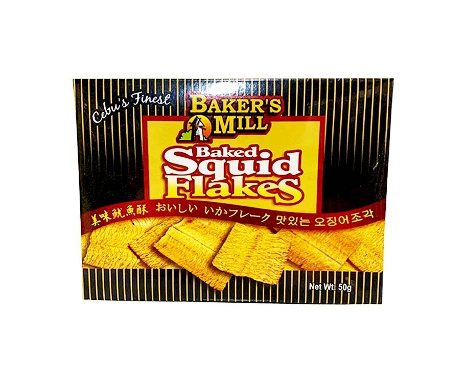 Baker&#39;s Mill Baked Squid Flakes 50g