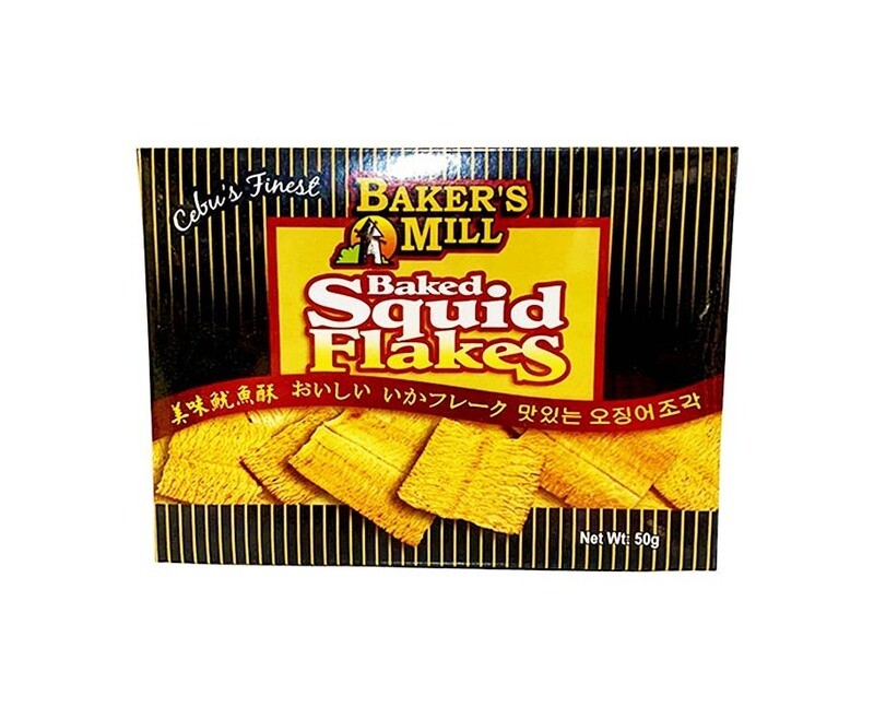 Baker&#39;s Mill Baked Squid Flakes 50g