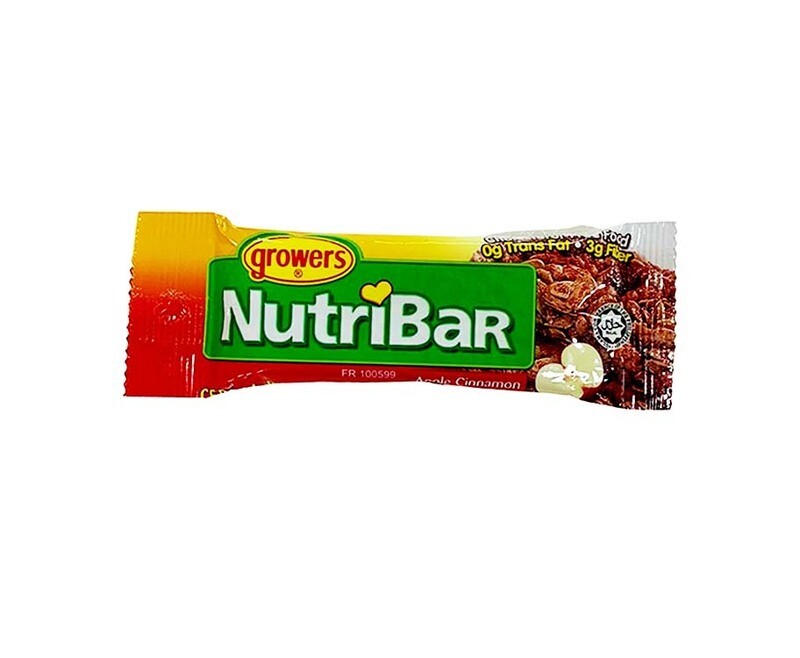 Growers NutriBar Apple Cinnamon Cereal Bar 30g