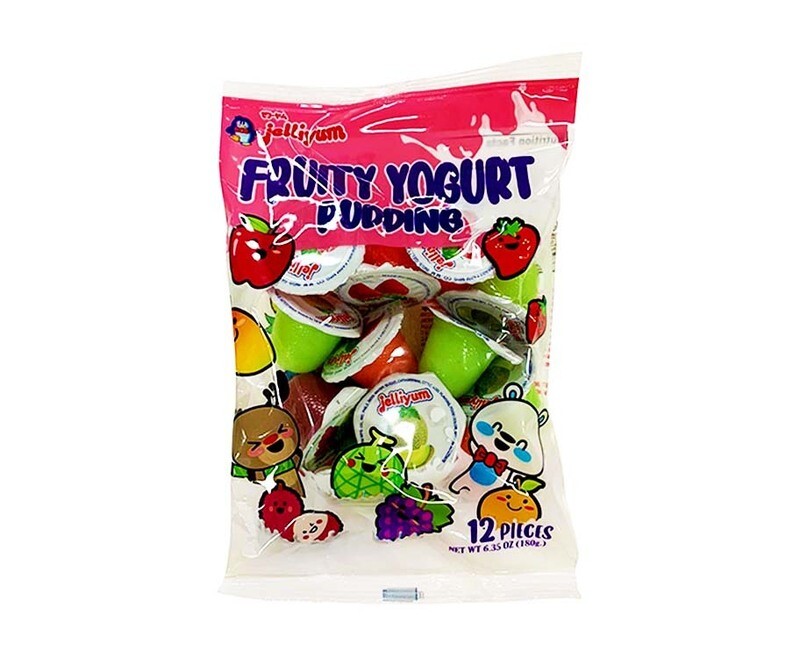 Jelliyum Fruity Yogurt Pudding 12 Pieces 180g