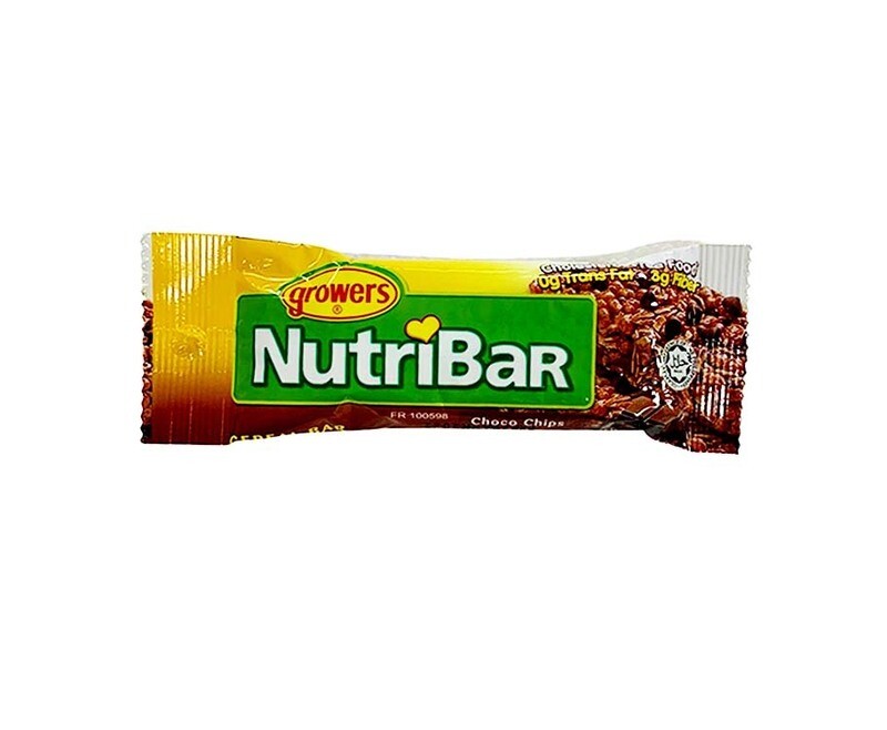 Growers NutriBar Choco Chips Cereal Bar 30g