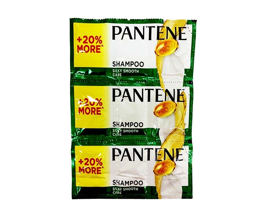Pantene Pro-V Shampoo Silky Smooth Care (6 Packs x 12mL)